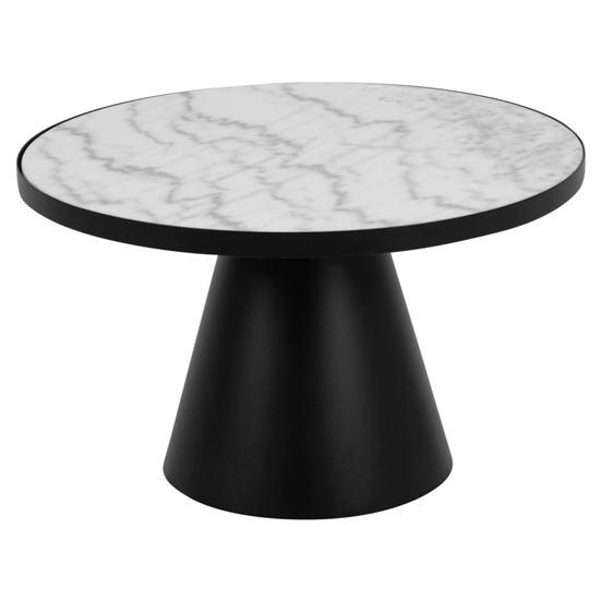 Read more about Stanford medium marble top coffee table in guangxi white