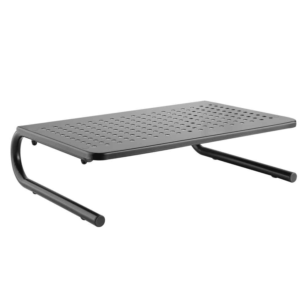 Stanmore Steel Monitor Stand Riser in Black
