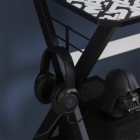 Star Wars Childrens Wooden Computer Gaming Desk In Black_8