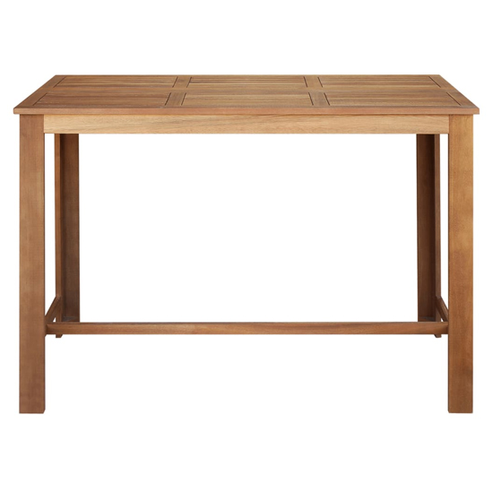 Starla 150cm Wooden Bar Table In Natural