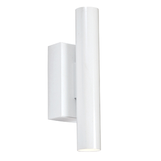 Read more about Staten led twin wall light in clean matt white