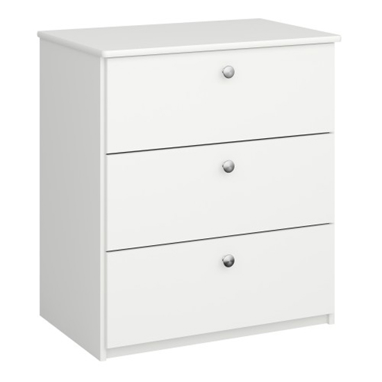 Read more about Sterns kids wooden chest of 3 drawers in white