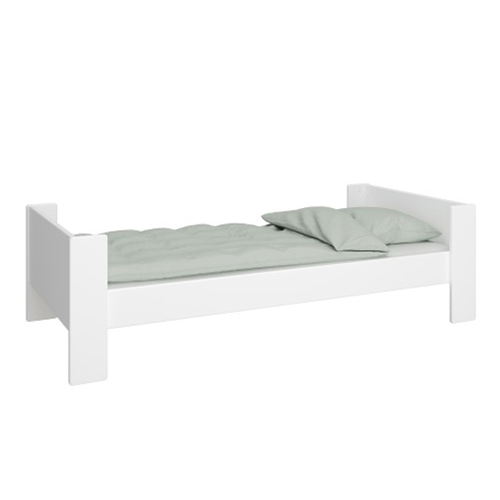 Photo of Sterns kids wooden single bed in white