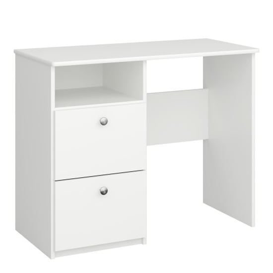 Read more about Sterns kids wooden study desk in white