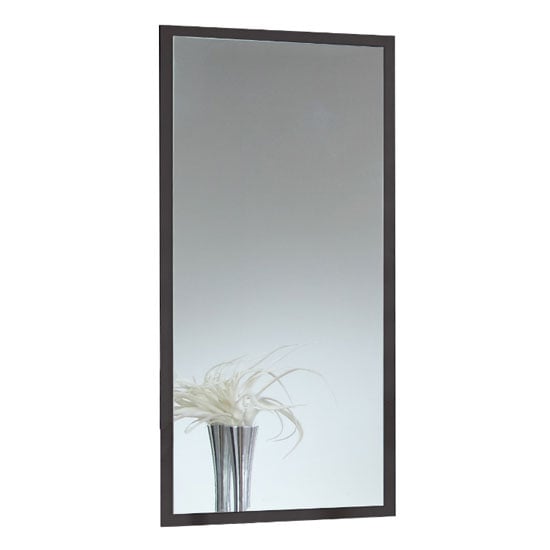 Photo of Stockholm wall mirror in graphite frame