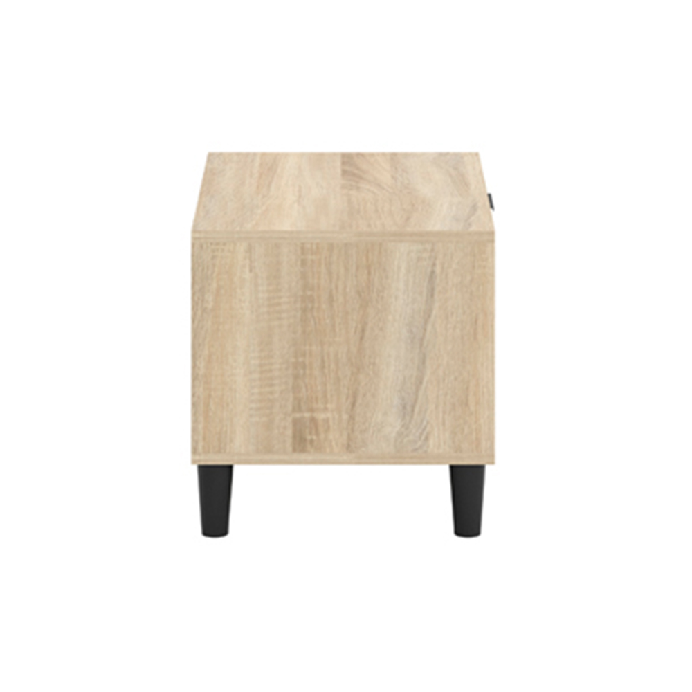 Stockholm Wooden Bedside Cabinet With 1 Drawer In Sonoma Oak