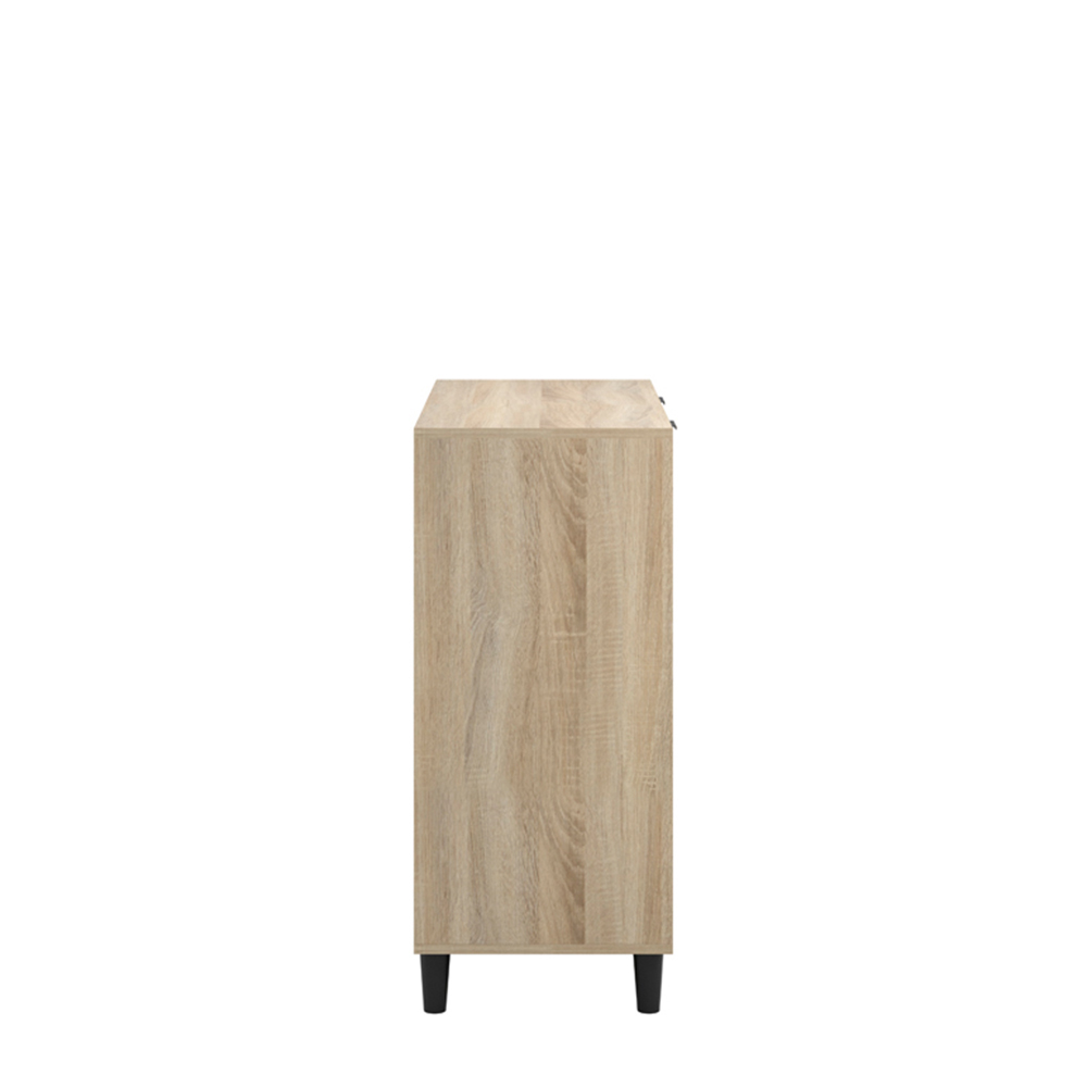 Stockholm Wooden Chest Of 4 Drawers In Sonoma Oak