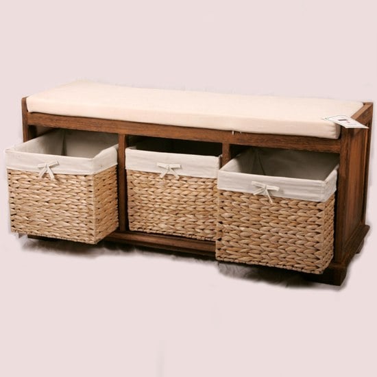 storage basket bench 84 8146 - Storage Furniture Creates Space