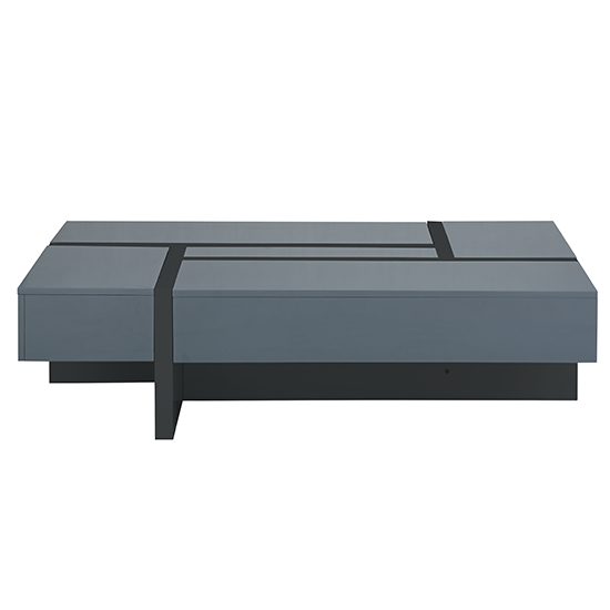 Storm High Gloss Storage Coffee Table In Grey And Black_3