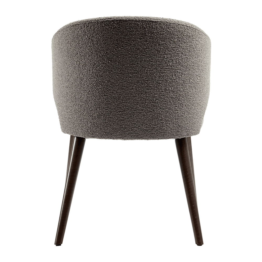 Stoughton Fabric Armchair In Grey