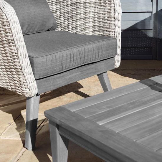 Strangford Outdoor Sofa Set With Coffee Table In Grey_5