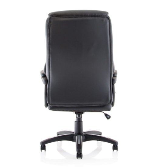 Stratford PU Leather High Back Home And Office Chair In Black