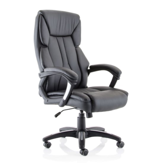 Read more about Stratford pu leather high back home and office chair in black