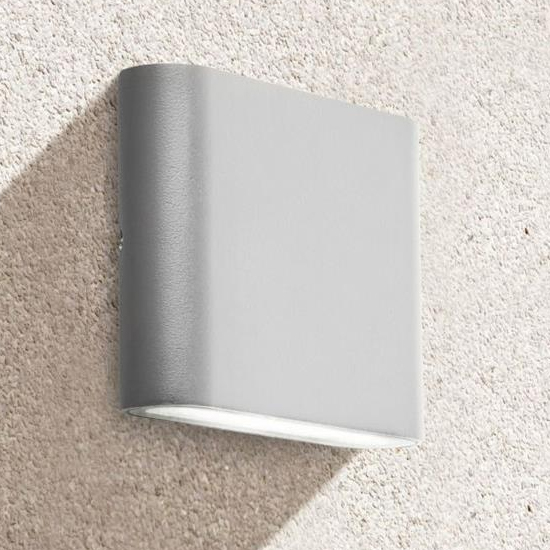Product photograph of Stratford Led Outdoor Up And Down Wall Light In Grey from Furniture in Fashion