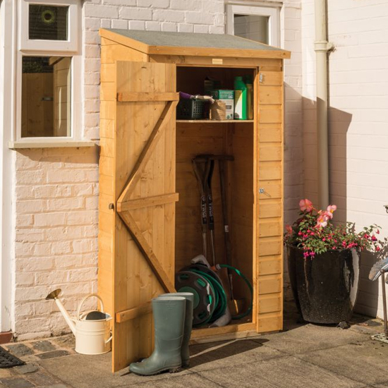 Product photograph of Stroden Wooden Midi Storage Store In Dipped Honey Brown from Furniture in Fashion