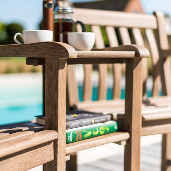 Strox Outdoor Wooden Companion Set In Chestnut_2