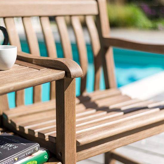 Strox Outdoor Wooden Companion Set In Chestnut_4