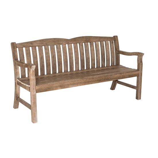 Strox Outdoor Cuckfield 5Ft Wooden Seating Bench In Chestnut_2