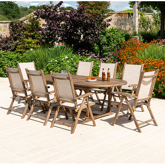 Strox Outdoor Extending Wooden Dining Table In Chestnut_2
