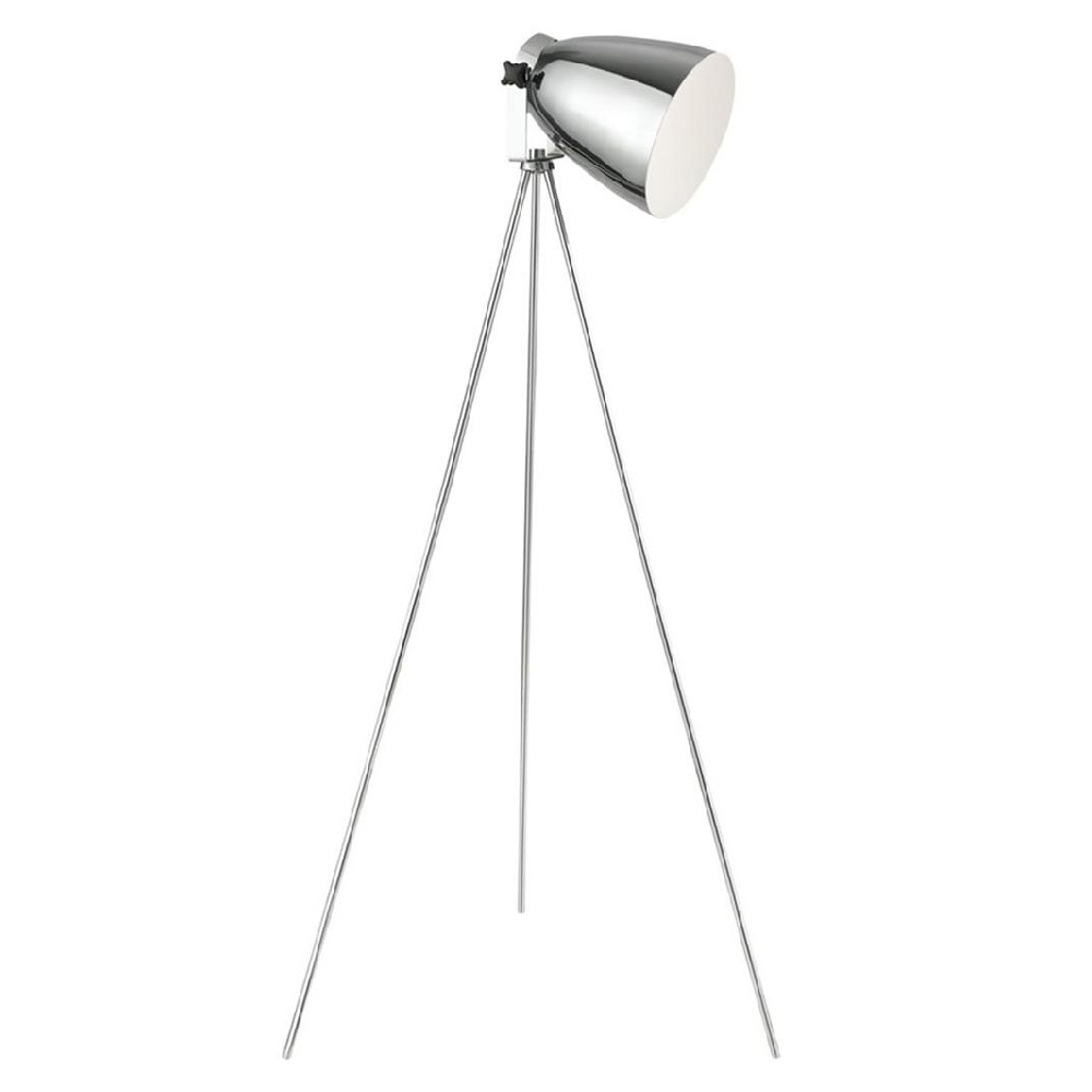 Read more about Study steel floor lamp in chrome