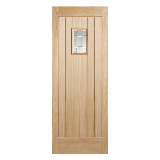 Suffolk Double Glazed 2032mm x 813mm External Door In Oak