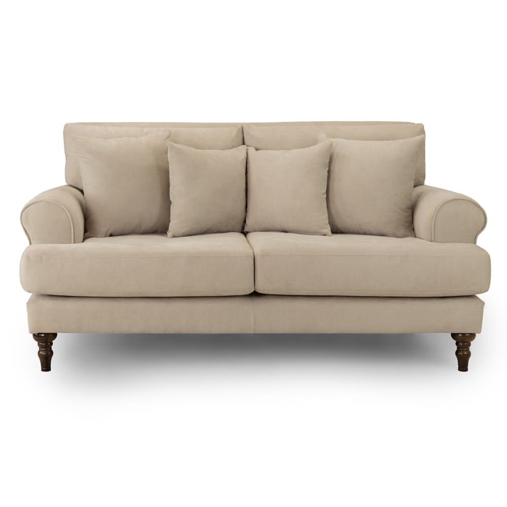 Summerfield Fabric 2 Seater Sofa In Beige