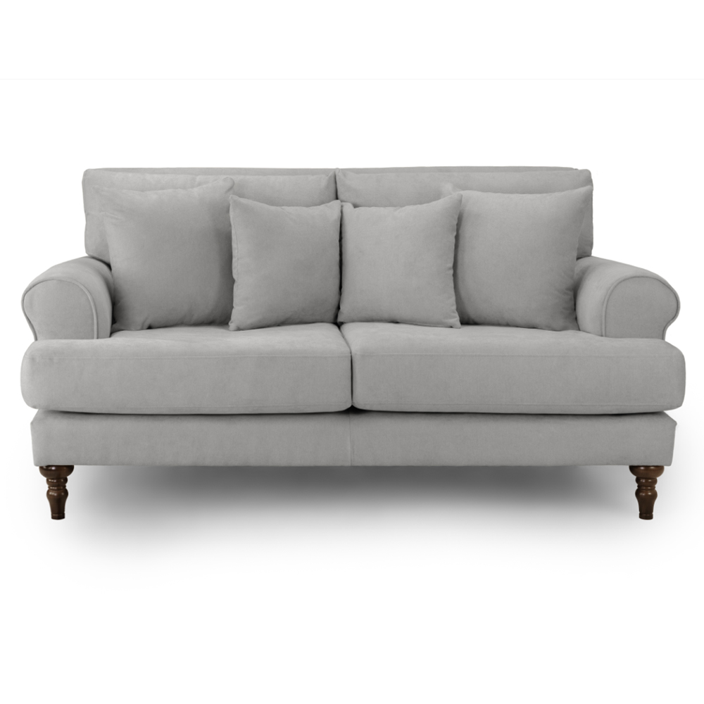 Summerfield Fabric 2 Seater Sofa In Grey
