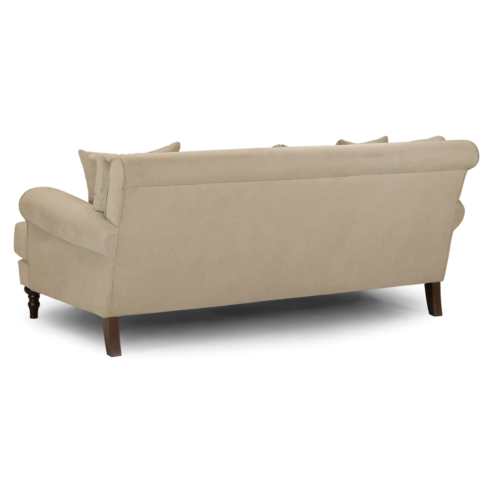 Summerfield Fabric 3 Seater Sofa In Beige
