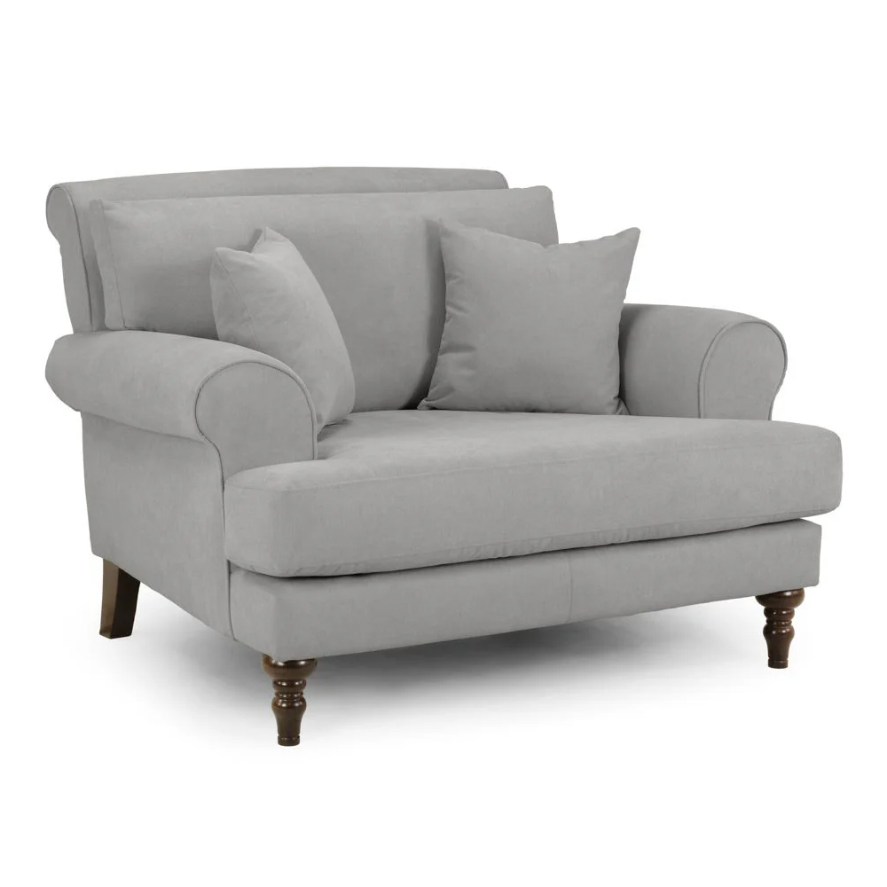 Read more about Sumter fabric 1 seater sofa in grey