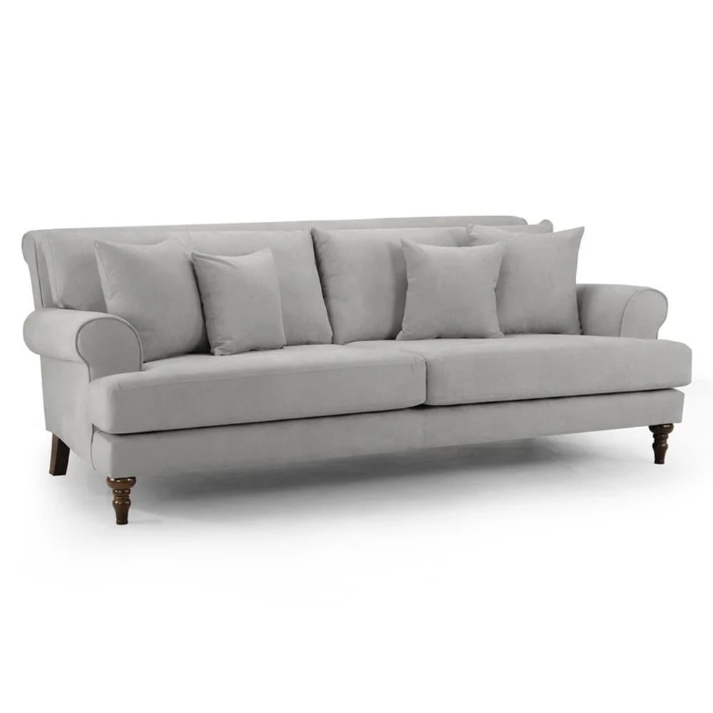 Read more about Sumter fabric 4 seater sofa in grey