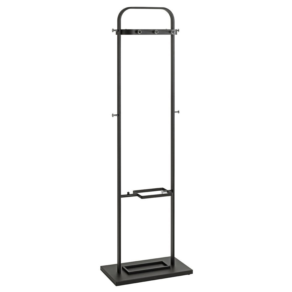 Sumter Metal Coat Stand In Black And Chrome