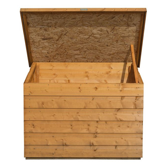 Swanton Wooden Patio Storage Chest In Dipped Honey Brown_4