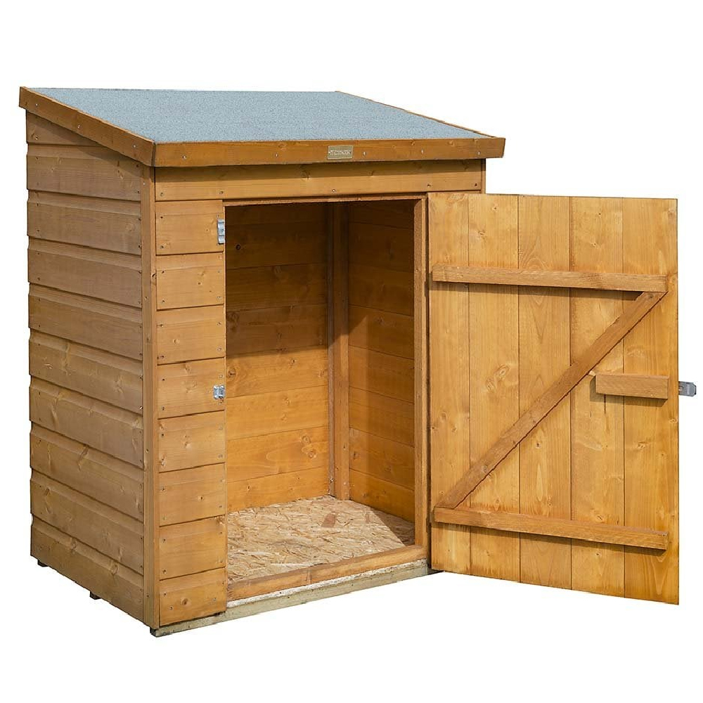 Swanton Wooden Garden Patio Store In Honey Brown
