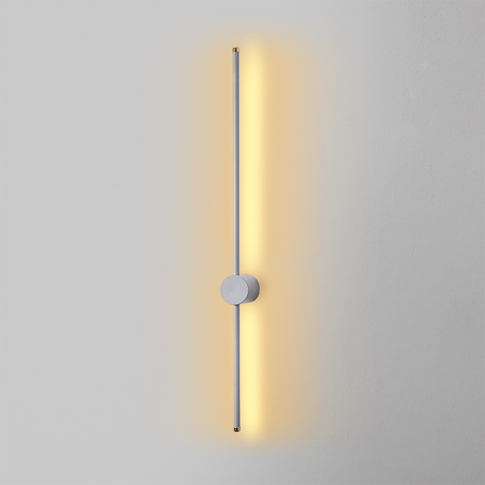 Sword Metal Wall Light in Grey
