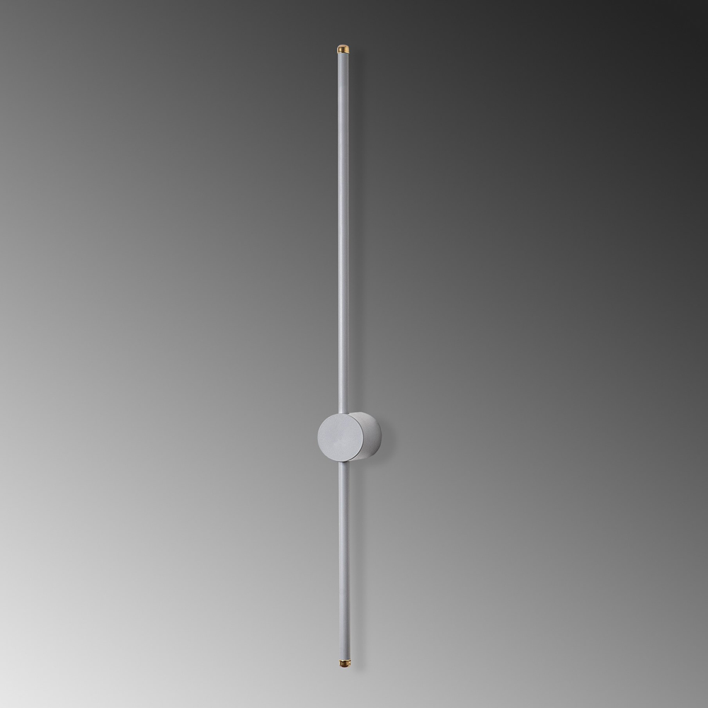 Sword Metal Wall Light in Grey