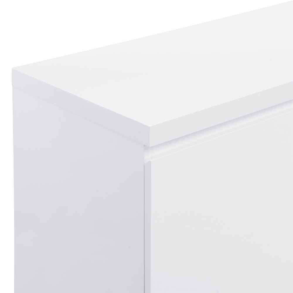 Sydney High Gloss Sideboard with 3 Doors and 3 Drawers in White