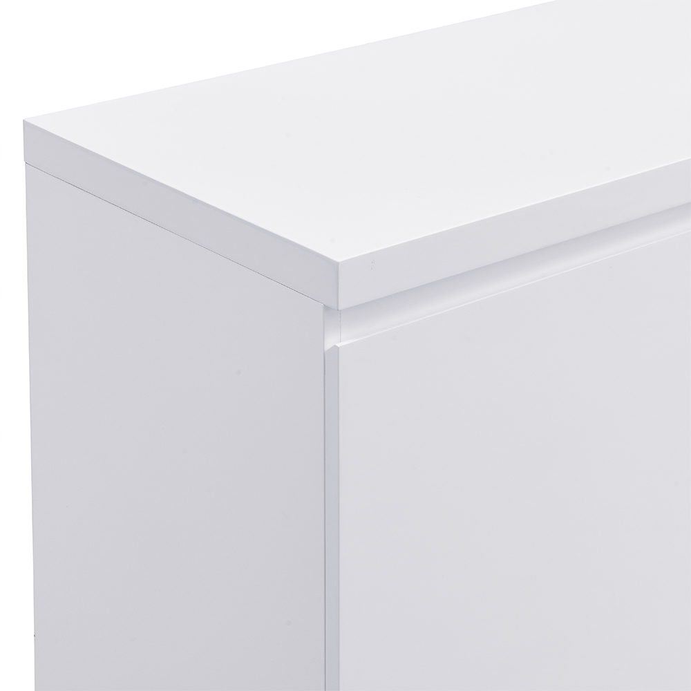 Sydney High Gloss Sideboard With 2 Door 3 Drawer In White