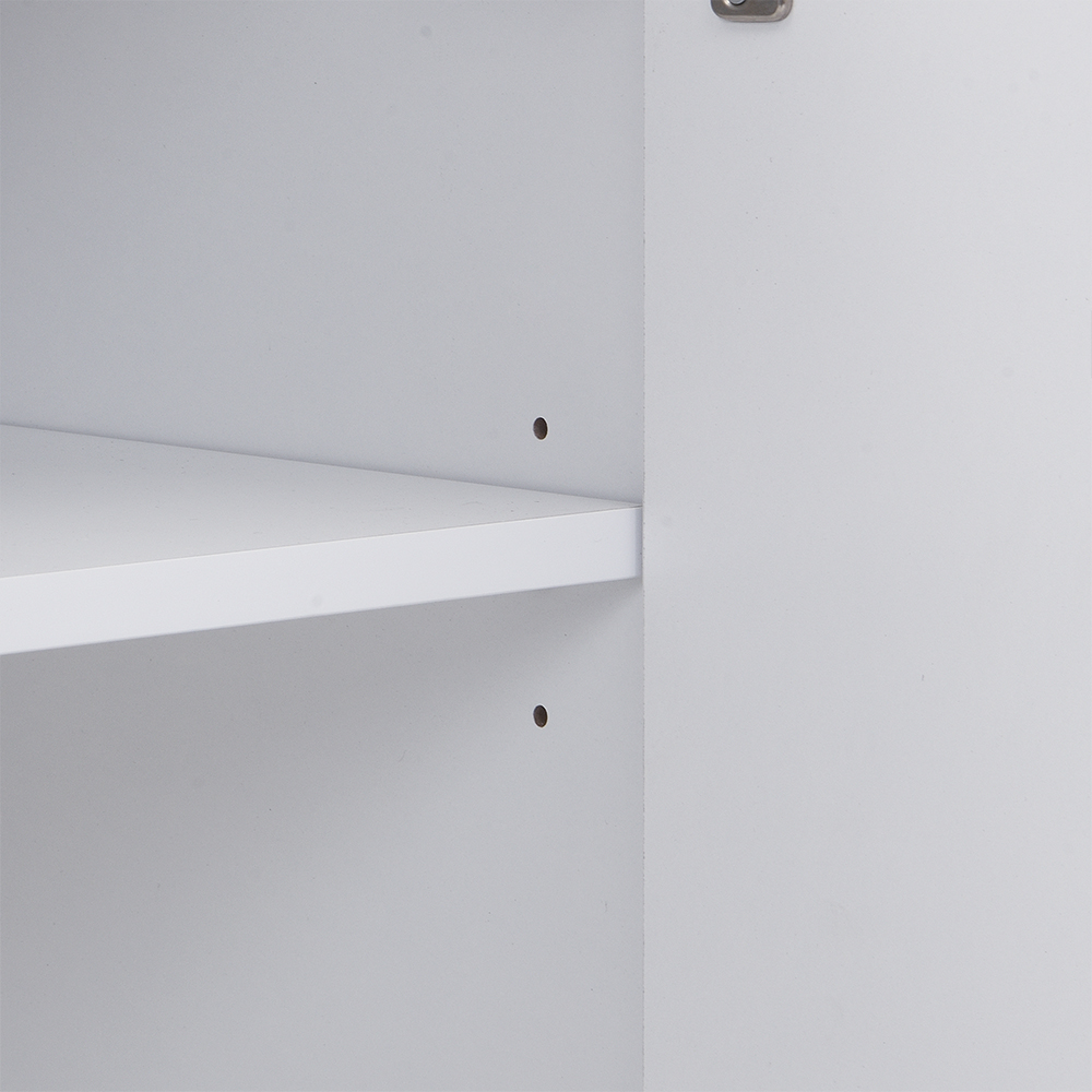 Sydney High Gloss Sideboard With 2 Door 3 Drawer In White