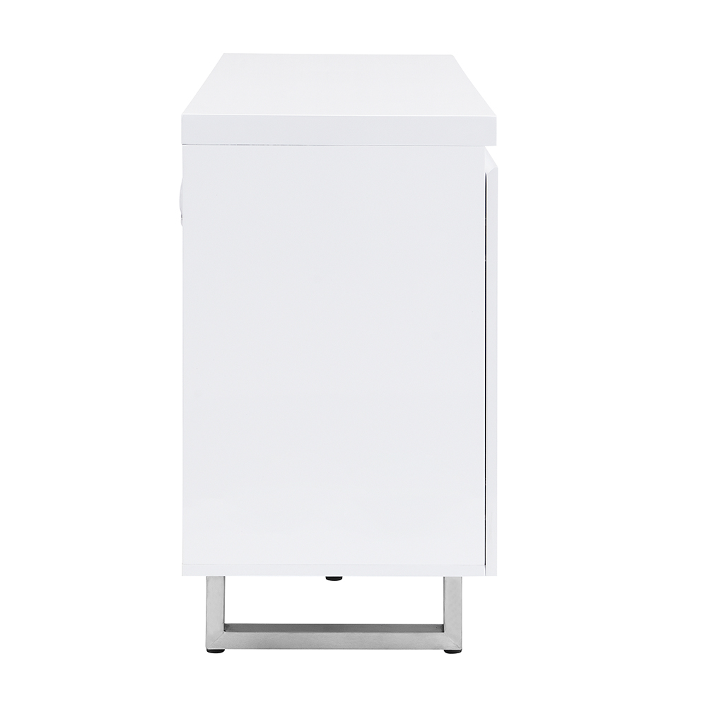Sydney High Gloss Sideboard With 2 Door 3 Drawer In White