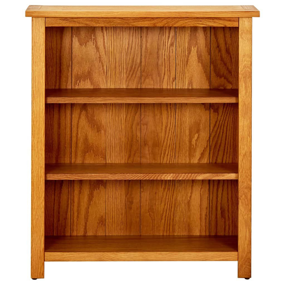 Syracuse Wooden Bookcase With 3 Shelves - Brown