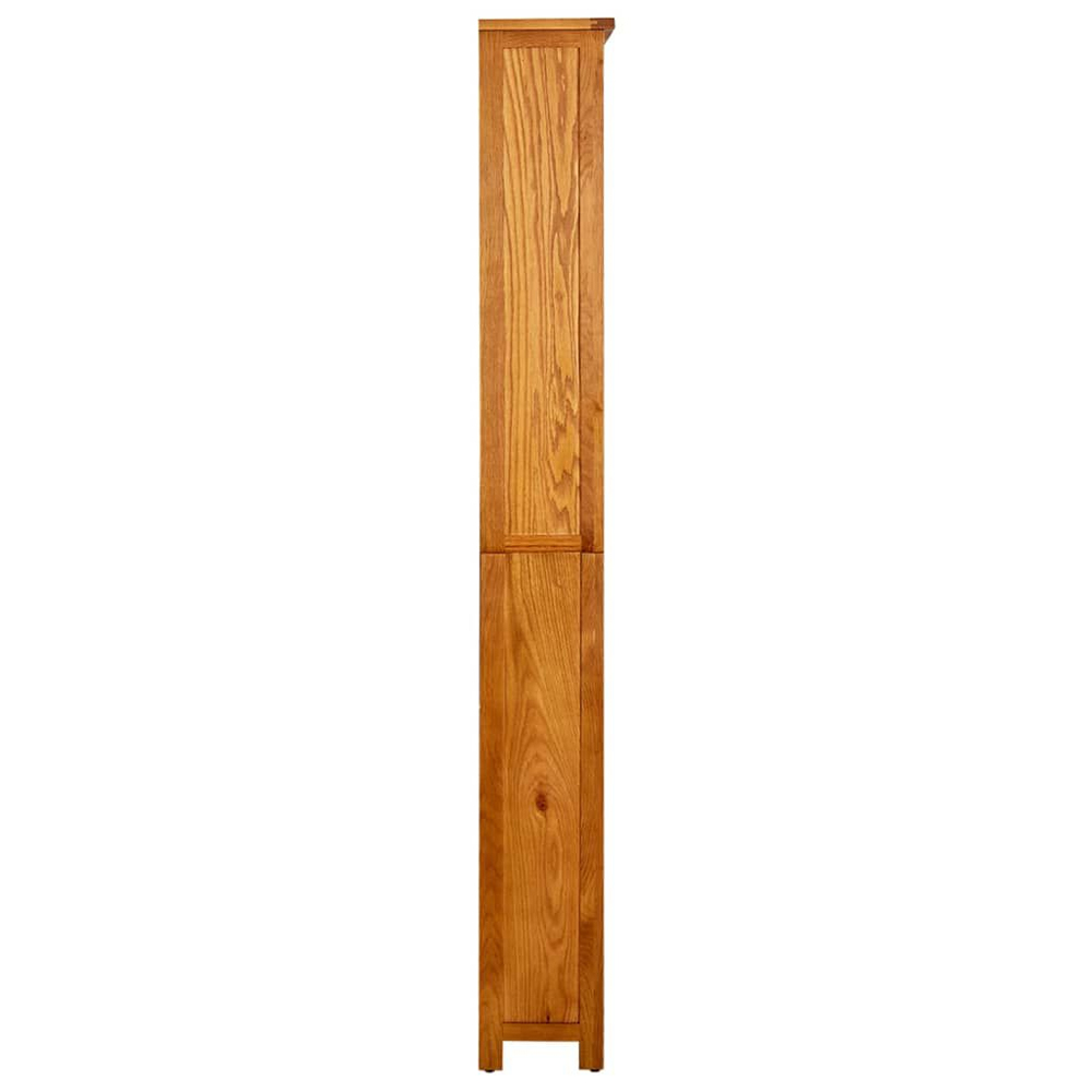 Syracuse Wooden Bookcase With 6 Shelves - Brown