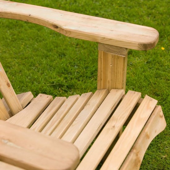 Syresham Outdoor Wooden Companion Seats In Natural Timber_3