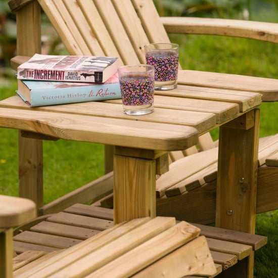 Syresham Outdoor Wooden Companion Seats In Natural Timber_4