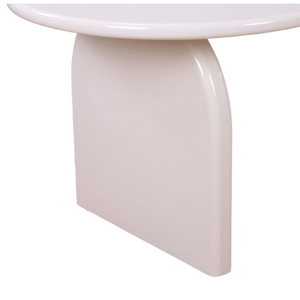 Syrion Wooden Dining Table in Taupe and Mink