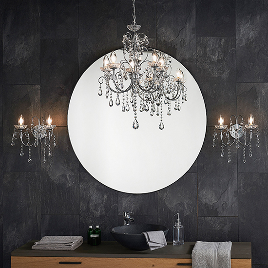 Tabitha 5 Lights Ceiling Pendant Light In Polished Chrome
