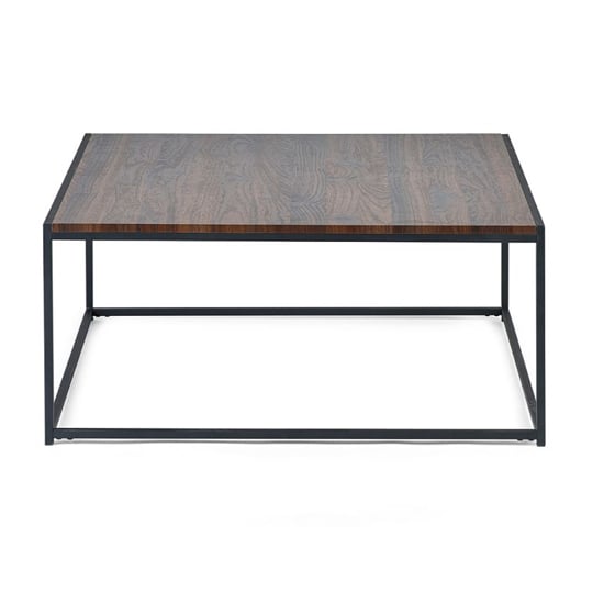 Tacita Square Wooden Coffee Table Walnut Furniture in Fashion
