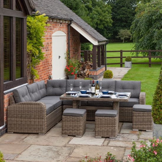 Tadcaster Corner Lounger With Dining Set In Natural Rattan Effect_4