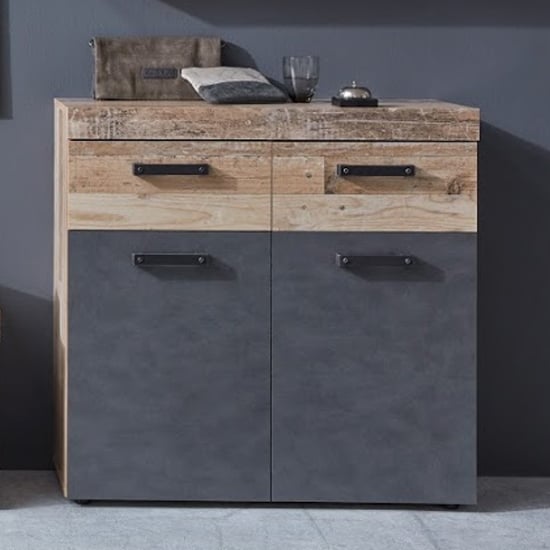 Read more about Tailor shoe storage cabinet in pale wood and matera