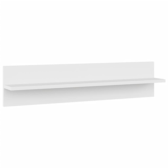 Takashi Set Of 2 Wooden Wall Shelf In White