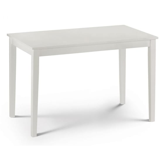 Tabea Rectangular Wooden Dining Table In Grey